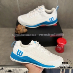 Giày Thể Thao Chính Hãng Nike Wilson Rush Pro 4.5 Omni Court - màu Trắng Xanh Dương WRS337120