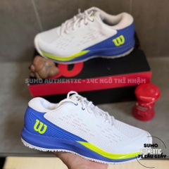 Giày Thể Thao Chính Hãng Wilson Men's RUSH PRO ACE OMNI -màu Trắng WRS339210