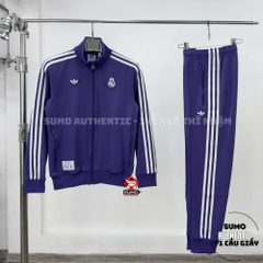 Áo Thể Thao Chính Hãng Adidas Performance Real Madrid Icon Men's Track Jacket - màu Tím JF2582