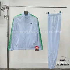Bộ Thể Thao Chính Hãng Lacoste x Daniil Medvedev - màu Xanh Dương Nhạt WH8978-99-JI6