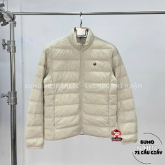 Áo Thể Thao Chính Hãng Lecoq Spotif Puffer Rooster Casual Jacket - màu Be L254MCNTJD06-E07