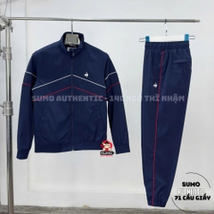 Quần Thể Thao Chính Hãng Lecoq Knitted Sweatpants - màu Xanh Navy L243UCND1001-D130