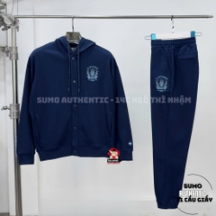 Quần Thể Thao Chính Hãng Lecoq Knitted Sweatpants - màu Xanh Navy L251MCNRPT02-D21
