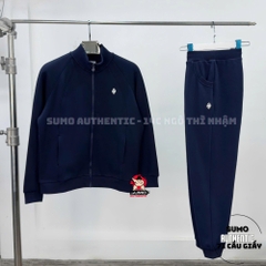Quần Thể Thao Chính Hãng Lecoq Knitted Sweatpants - màu Xanh Navy L244MCND0108-D13