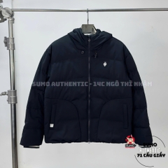 Áo Phao Thể Thao Chính Hãng Lecoq Spotif Puffer Jacket - màu Đen L244MCNC1011-B03