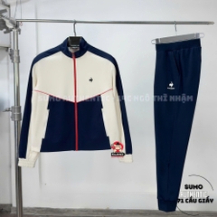 Áo Thể Thao Lecoq Chính Hãng Màu Trắng FullZip L253UCNTJK07-A02