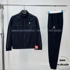 Áo Thể Thao Chính Hãng Lecoq Spotif Rooster Long Sleeve Zipped Jacket - màu Đen L253UCNTJK05-B03