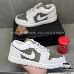 Giày Nike Air Jordan 1 Low SE ‘Medium Olive Sail’ HV4089-201