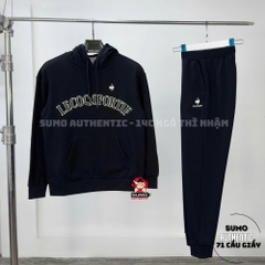 Áo Thể Thao Chính Hãng Lecoq Spotif Rooster Casual Hoodie - màu Đen CL-1648233