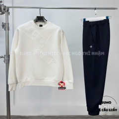 Áo Thể Thao Chính Hãng Lecoq Spotif Rooster Long Sleeve  - màu Trắng L241MCNA2017-A02
