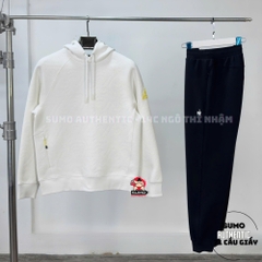 Áo Thể Thao Chính Hãng Lecoq Spotif Rooster Hoodie - màu Trắng L254UCNCSH01A01