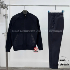 Quần Thể Thao Chính Hãng Lecoq Knitted Sweatpants - màu Đen L251MCNDPT04-B03