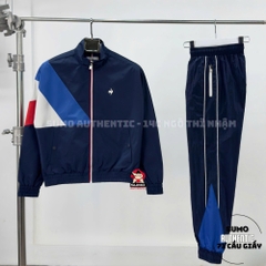 Áo Thể Thao Chính Hãng Lecoq Winter Stand Collar Zipper Jacket - màu Xanh Navy L253MECTJK02-D01