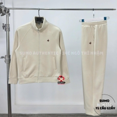 Quần Thể Thao Chính Hãng Lecoq Knitted Sweatpants - màu Kem L254MCNTPT03-E07