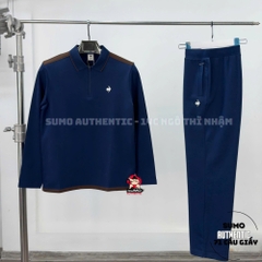 Áo Thể Thao Chính Hãng Lecoq Spotif Sports Leisure Casual Quarter Zipped - màu Xanh L253MCNTOL01D21
