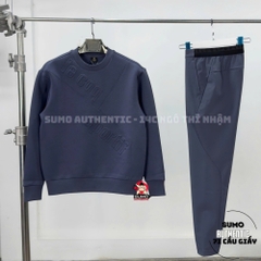 Áo Thể Thao Chính Hãng Lecoq Spotif Rooster Long Sleeve Sweater - màu Xám L241MCNA2017-D02