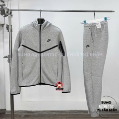 Bộ Thể Thao Chính Hãng Nike Sportswear Tech Fleece Windrunner Tracksuit - màu Xám HV0949-063/HV0959-063