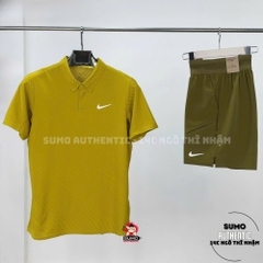 Áo Thể Thao Chính Hãng Nike Court Slam Dri-FIT ADV - màu Vàng IB1021-389