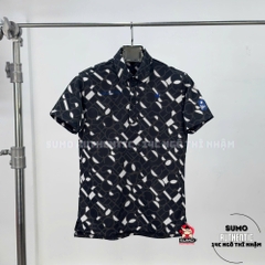 Áo Thể Thao Chính Hãng Lecoq Multi Color Polo - màu Đen LG5SHS03M-BK00