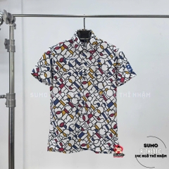 Áo Thể Thao Chính Hãng Lecoq Multi Color Polo - màu Trắng LG5SHS03M-WH00