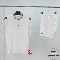 Áo Thể Thao Chính Hãng Wilson Daily Performance Tank Top - màu Trắng WN00108-W001002