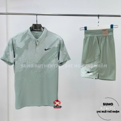 Áo Thể Thao Chính Hãng Nike Court Slam Men's Dri-FIT ADV Tennis Polo - màu Xanh Lá IB1029-006