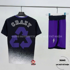 Áo Thể Thao Chính Hãng About Crazy Fade Shirt - Màu Đen Tím ATTS21-024