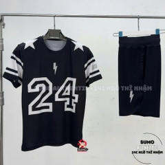 Áo thể thao chính hãng About 24 Star Shirt - màu Đen ATTS22-010