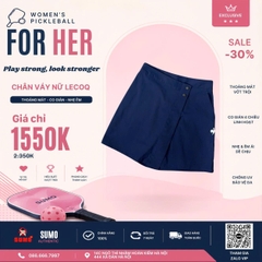 Quần Thể Thao Chính Hãng Lecoq Navy L242WCND1101-D01