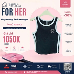 Áo Thể Thao Chính Hãng Adidas ba lỗ màu đen-JY7621