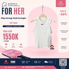 Áo Sát Nách Thể Thao Chính Hãng Nike Màu Xanh Trắng-FD5656-100