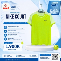 Áo Thể Thao Chính Hãng NikeDF RAFA Challenger SS - màu Xanh Neon DV2887-702