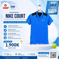 Áo Thể Thao Chính Hãng NIKE COURT ADVANTAGE DRI-FIT POLO SHIRTBLUE - màu Xanh FD5318-435