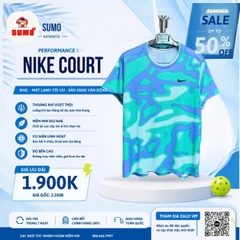 Áo Thể Thao Nike Chính Hãng Xanh Tím - Court Advantage - FQ2108-474
