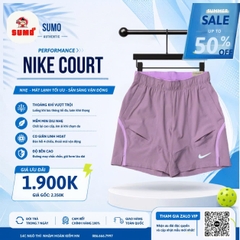 Quần Thể Thao Chính Hãng Màu Hồng NikeCourt Advantage Tennis 7inch FD5336-523