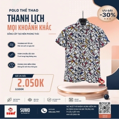 Áo Thể Thao Chính Hãng Lecoq Multi Color Polo - màu Trắng LG5SHS03M-WH00