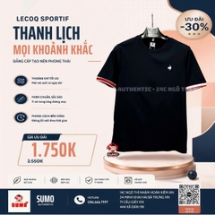 Bộ Quần Áo Thể Thao Nam Lecoq Màu Đen Chính Hãng - Lecoq Sportif - L242MCNA0334B01