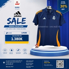 Áo Thể Thao Chính Hãng Adidas  Real Madrid Tiro 24 Competition Màu Navy - JE4199