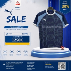 Áo Thể Thao Chính Hãng Puma INDIVIDUALLIGA SHIRT - màu Xanh Dương 660186-06
