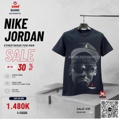 Áo Thể Thao Chính Hãng Nike Jordan Men's Crew-Neck T-Shirt - màu Đen IF2950-045