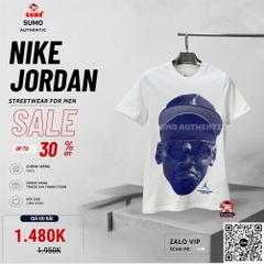Áo Thể Thao Chính Hãng Nike Jordan Men's Crew-Neck T-Shirt - màu Trắng IF2950-121