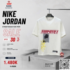Áo Thể Thao Chính Hãng Nike Jordan Flight Essentials - màu Trắng HJ2367-133