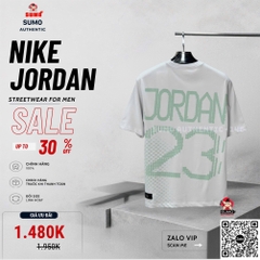 Áo Thể Thao Chính Hãng Nike Jordan CNY New Year Transformation Series- màu Trắng Xám HV0830-025