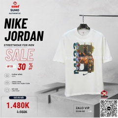 Áo Thể Thao Nike Chính Hãng Màu Trắng - Jordan Men's Short - FZ1991-100