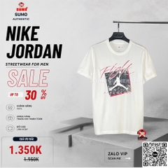 Áo Thể Thao Chính Hãng Nike Air Jordan Graphic T-Shirt White - màu Trắng DX9594-100
