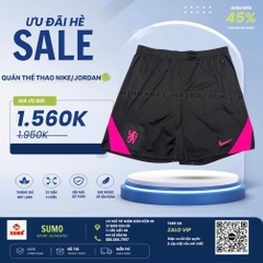 Quần Thể Thao Chính Hãng Nike Chelsea 24 25 Dri FIT Strike Third KZ Shorts - màu Đen FQ2420-010