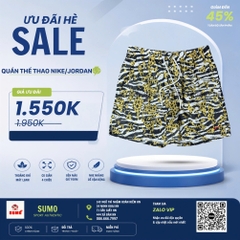 Quần Thể Thao Chính Hãng Nike Dri Fit Casual Shorts Men's Multicolor - màu Kem Sọc Đen HV6934-100