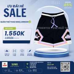 Quần Thể Thao Nike Chính Hãng Màu Đen - Printed Diamond FD6551-010