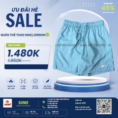 Quần Thể Thao Chính Hãng Nike Club Woven Flow Shorts -màu Xanh Dương FN3308-464