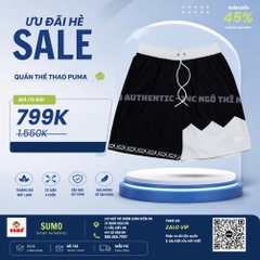 Quần Thể Thao Chính Hãng Puma Jaws Woven Men's Basketball Shorts - màu Đen 534186 01